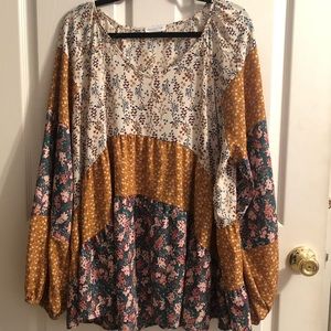 Bohemian tunic